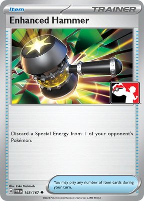 Enhanced Hammer, Prize Pack Series Cards