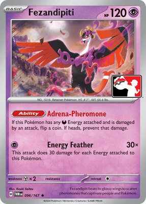 Fezandipiti, Prize Pack Series Cards