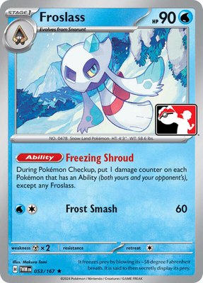 Froslass, Prize Pack Series Cards