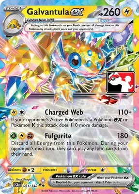 Galvantula ex, Prize Pack Series Cards