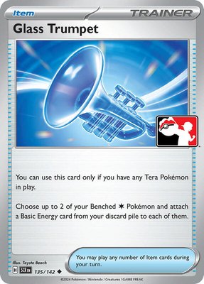 Glass Trumpet, Prize Pack Series Cards