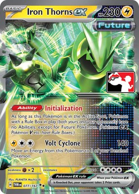 Iron Thorns ex, Prize Pack Series Cards