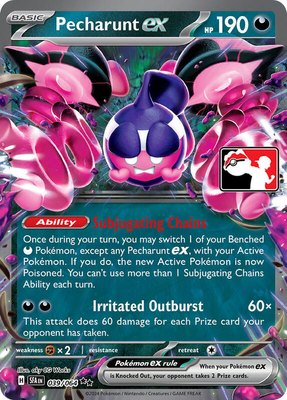 Pecharunt ex, Prize Pack Series Cards