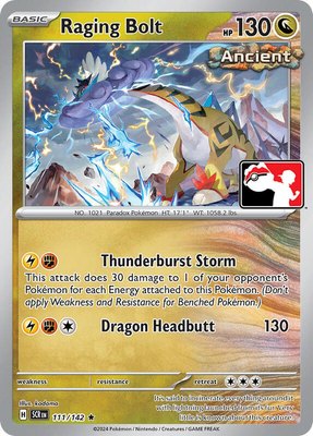 Raging Bolt, Prize Pack Series Cards