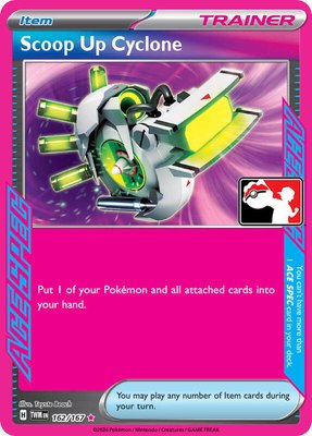 Scoop Up Cyclone, Prize Pack Series Cards