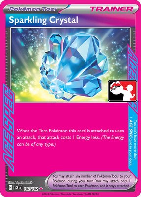 Sparkling Crystal, Prize Pack Series Cards