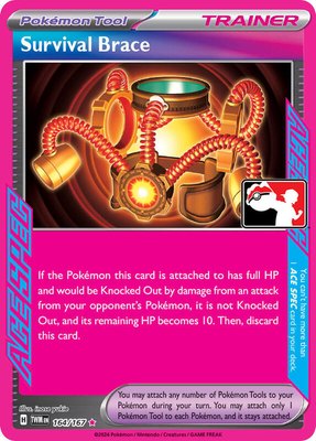 Survival Brace, Prize Pack Series Cards