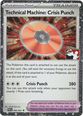 Technical Machine: Crisis Punch (Cosmos Holo), Prize Pack Series Cards
