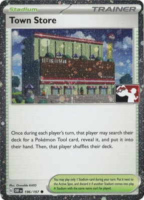 Town Store (Cosmos Holo), Prize Pack Series Cards