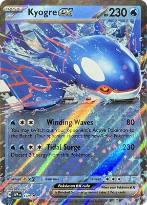 Kyogre ex, Scarlet & Violet Promo Cards