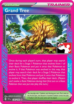 Grand Tree, Prize Pack Series Cards