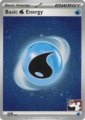 Basic Water Energy (Cosmos Holo), Prize Pack Series Cards