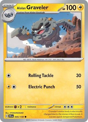 Alolan Graveler, Journey Together