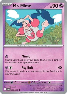 Mr. Mime, Journey Together