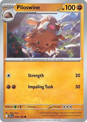 Piloswine, Journey Together