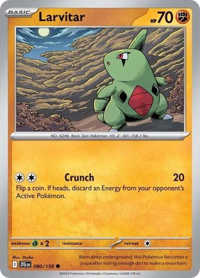 Larvitar, Journey Together
