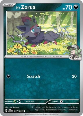 N's Zorua, Journey Together