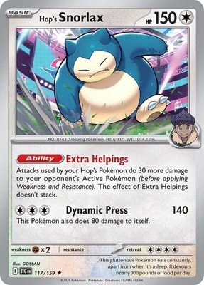 Hop's Snorlax, Journey Together