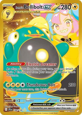 Iono's Bellibolt ex, Journey Together