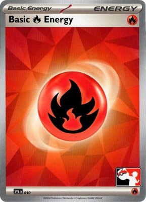 Basic Fire Energy, Prize Pack Series Cards