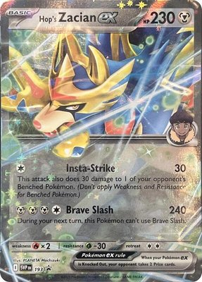 Hop's Zacian ex, Scarlet & Violet Promo Cards