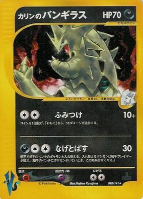 Karen's Tyranitar, Pokemon VS