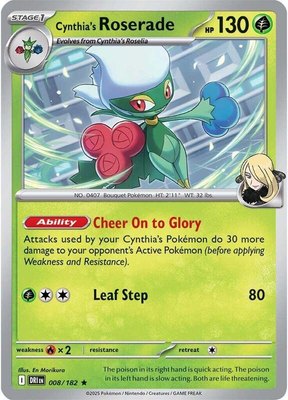 Cynthia's Roserade, Destined Rivals