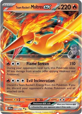 Team Rocket's Moltres ex, Destined Rivals