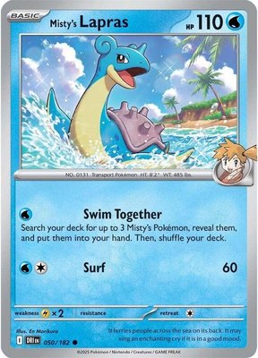 Misty's Lapras, Destined Rivals