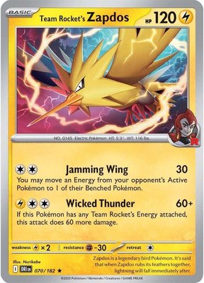 Team Rocket's Zapdos, Destined Rivals
