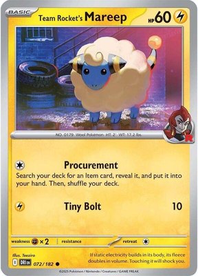 Team Rocket's Mareep, Destined Rivals