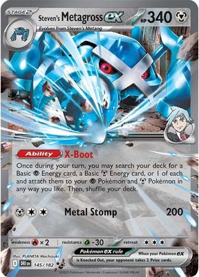 Steven's Metagross ex, Destined Rivals