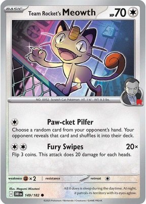 Team Rocket's Meowth, Destined Rivals