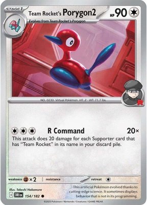 Team Rocket's Porygon2, Destined Rivals