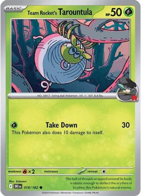 Team Rocket's Tarountula, Destined Rivals
