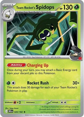 Team Rocket's Spidops, Destined Rivals