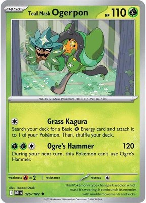 Teal Mask Ogerpon, Destined Rivals