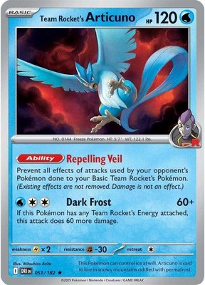Team Rocket's Articuno, Destined Rivals