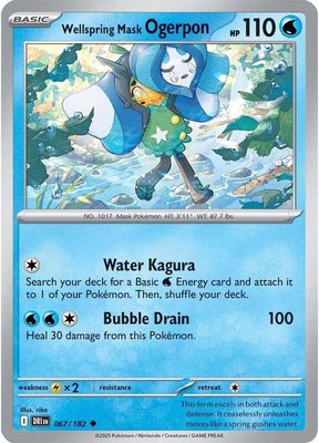 Wellspring Mask Ogerpon, Destined Rivals