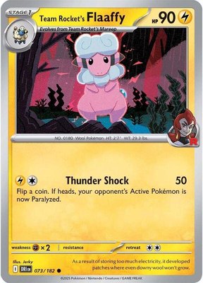Team Rocket's Flaaffy, Destined Rivals