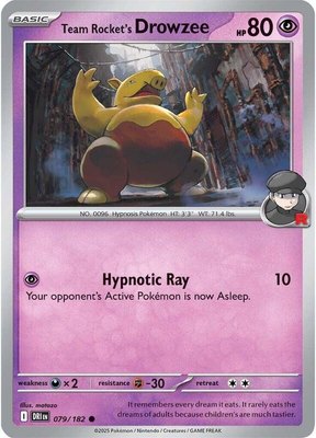 Team Rocket's Drowzee, Destined Rivals