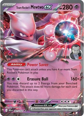 Team Rocket's Mewtwo ex, Destined Rivals
