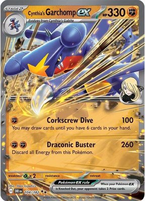 Cynthia's Garchomp ex, Destined Rivals