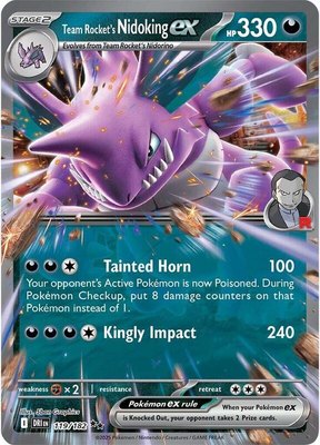 Team Rocket's Nidoking ex, Destined Rivals