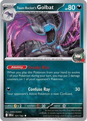 Team Rocket's Golbat, Destined Rivals