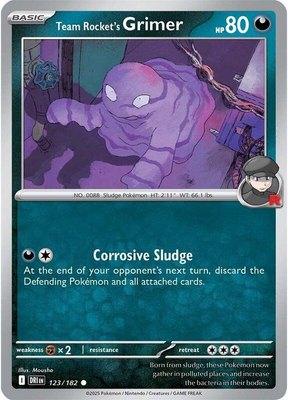 Team Rocket's Grimer, Destined Rivals