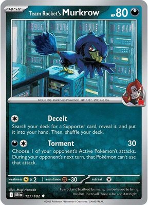 Team Rocket's Murkrow, Destined Rivals