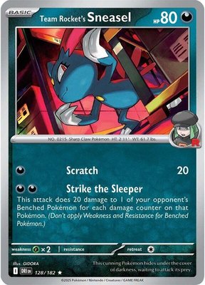 Team Rocket's Sneasel, Destined Rivals