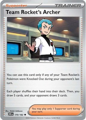 Team Rocket's Archer, Destined Rivals