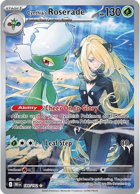 Cynthia's Roserade, Destined Rivals